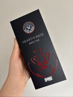 F45 LionHeart Heart Rate Monitor workout tracker one size fits all chargeable